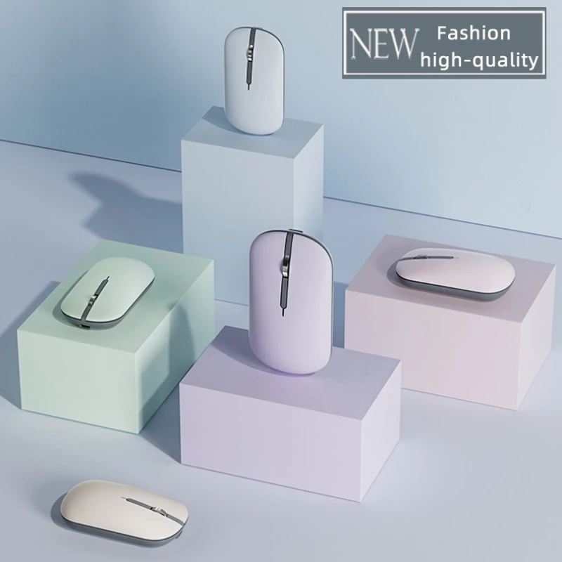 2.4G ماوس لاسلكي صامت 1600 ديسيبل متوحد الخواص قابل للتعديل الفئران مريح 4 مفاتيح الألعاب غطاء مغناطيسي الماوس أو ألعاب الكمبيوتر سطح المكتب #3