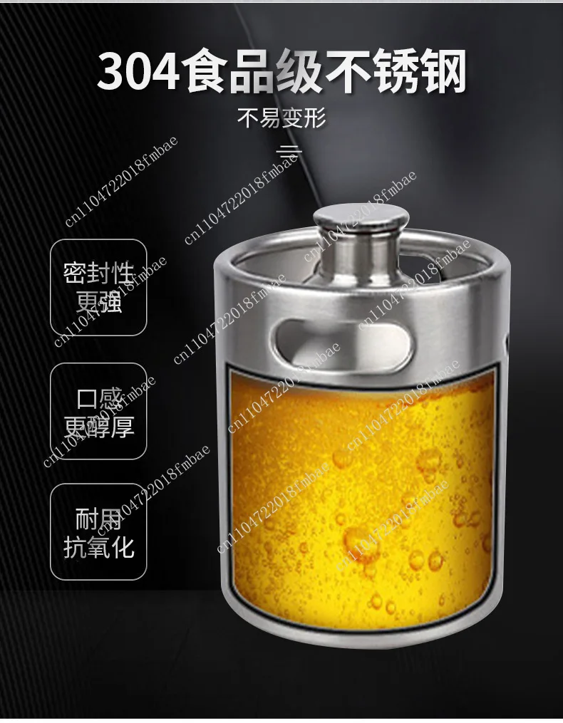 Processing Mini  Barrel Wine Utensils Fresh-Keeping Wine Set Wine Spear Set Stainless Steel Barrel Wholesale（Without Wine Spear）