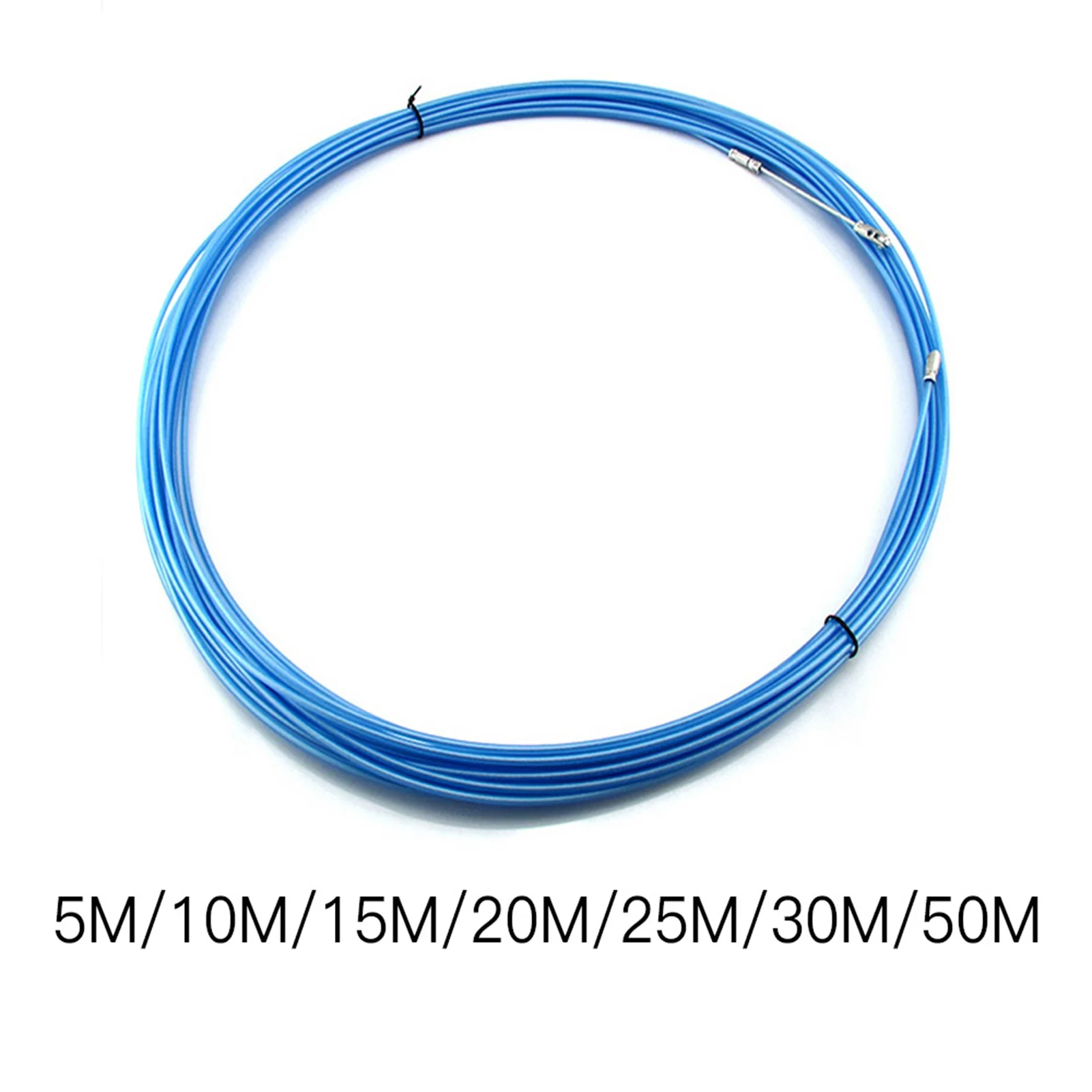 Electricians Cable Puller Professional Steel Wire Fish Tape for Wall Wiring Telecom Electrical Conduit Installation Tool