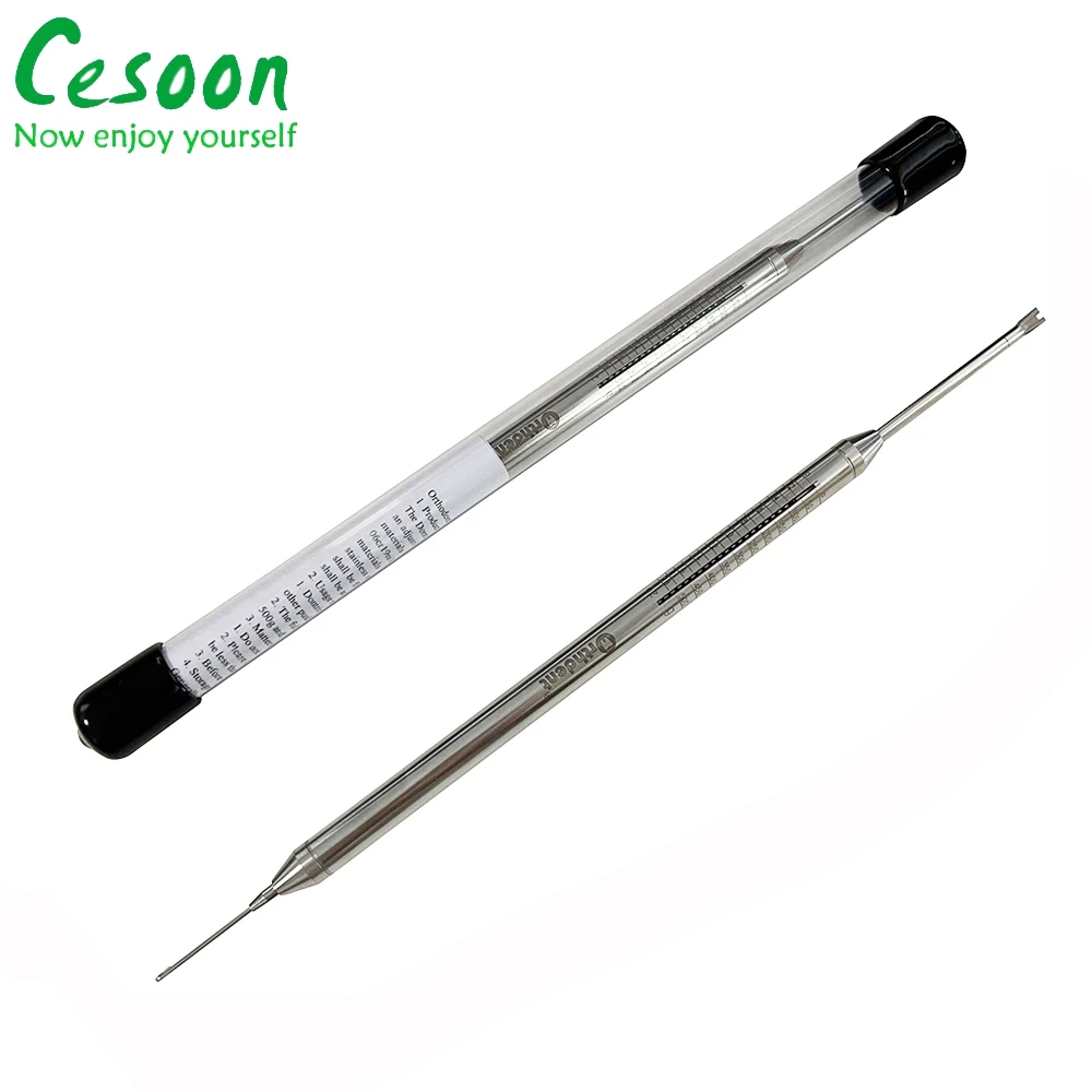 1Pc Dental Dynamometer Orthodontic Force Compression Gauge Stress Tension Meter Autoclavable Dentistry Measuring Therapy Tool