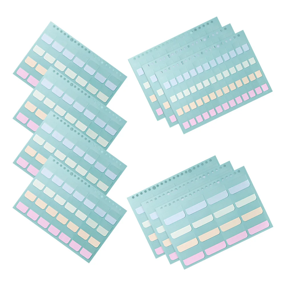 316 قطعة علامات تبويب الكتب تسمية ملصق ملاحظات علامات التبويب ملاحظة ملونة للكتب شرح قراءة دراسة مكتب المدرسة استخدام صفحة أعلام لاصقة #4