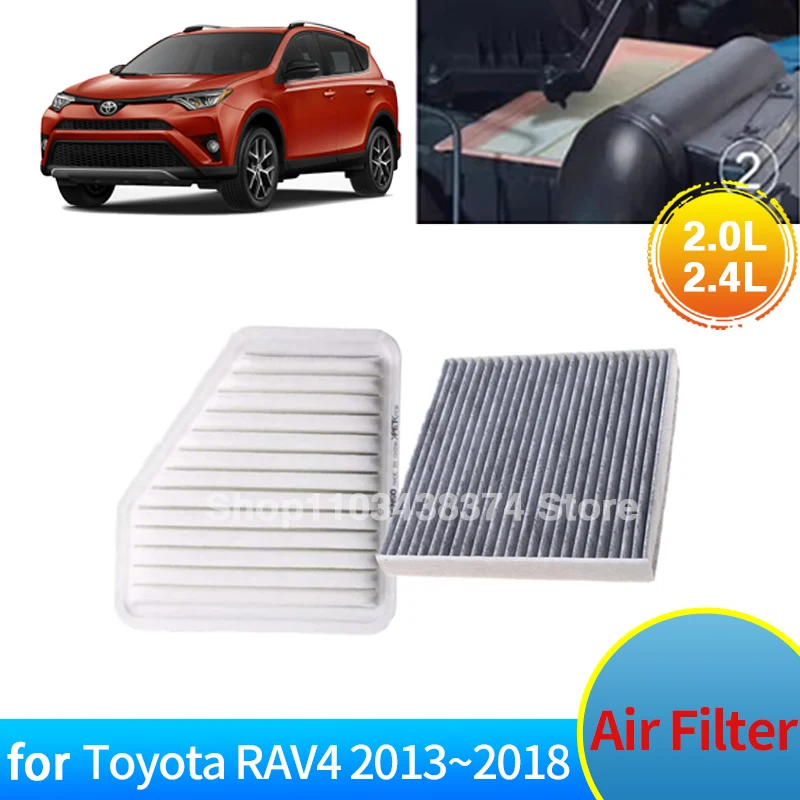 For Toyota RAV4 RAV 4 XA40 2013 2014 2015 2016 2017 2018 Accessories 2.0L 2.4L Air Filter Intake Engine Conditioner Filter Grid