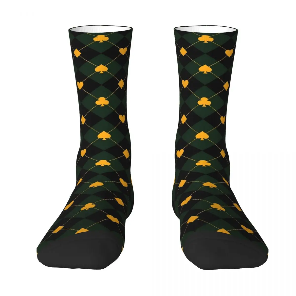 Card Four Suit Men Women Socks Outdoor Novelty Spring Summer Autumn Winter Stockings Gift