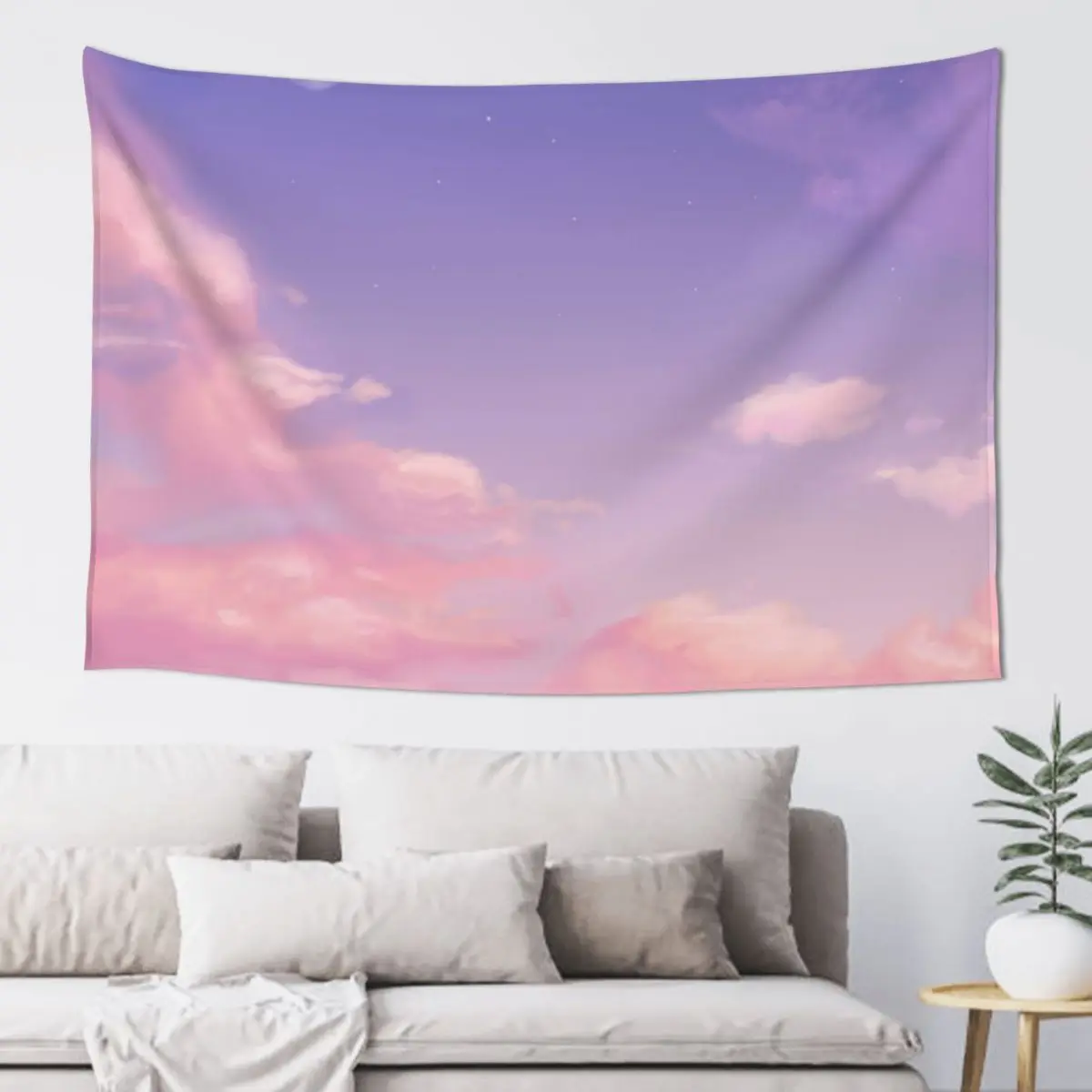 

Sky Purple Aesthetic Lofi Tapestry Aesthetic Room Decors Things To The Room Bedrooms Decor Tapestry