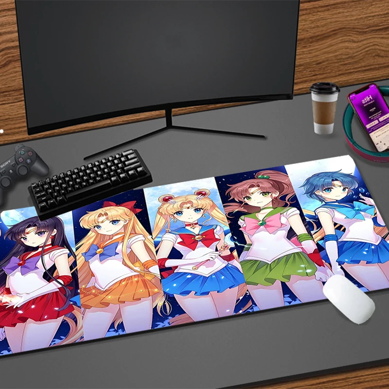 Mouse Pad Sailor Moon Computer - đánh giá và giá Gaming Keyboard He