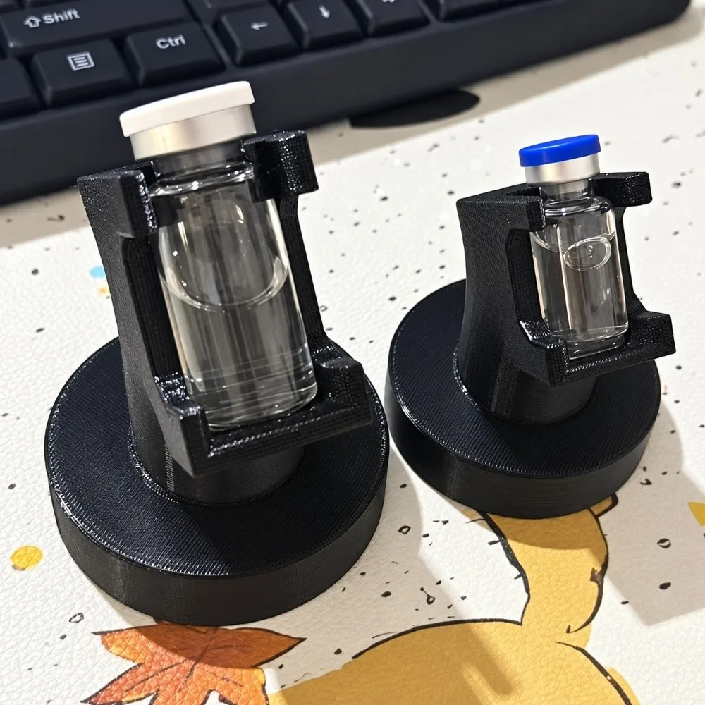 2Pcs Precision Align Vial Label Applicator Time-Saving DIY Bottle Labeling Label Positioning Jig Handy Tool Plastic Material