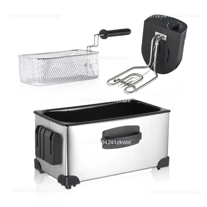 Fryer household small electric  electric  commercial fritters and  stall skewer constant temperature