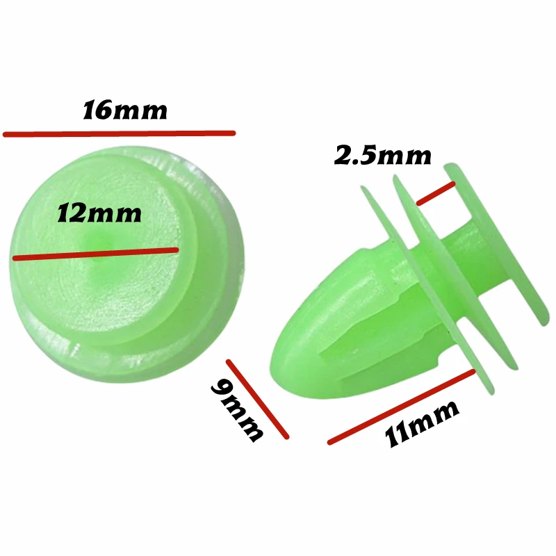 

20 шт. для отверстия 9 мм, универсальная защитная пластина для дверной панели автомобиля, зажимы для бровей, крепеж Atuo, фиксатор дверной панели, чип D22