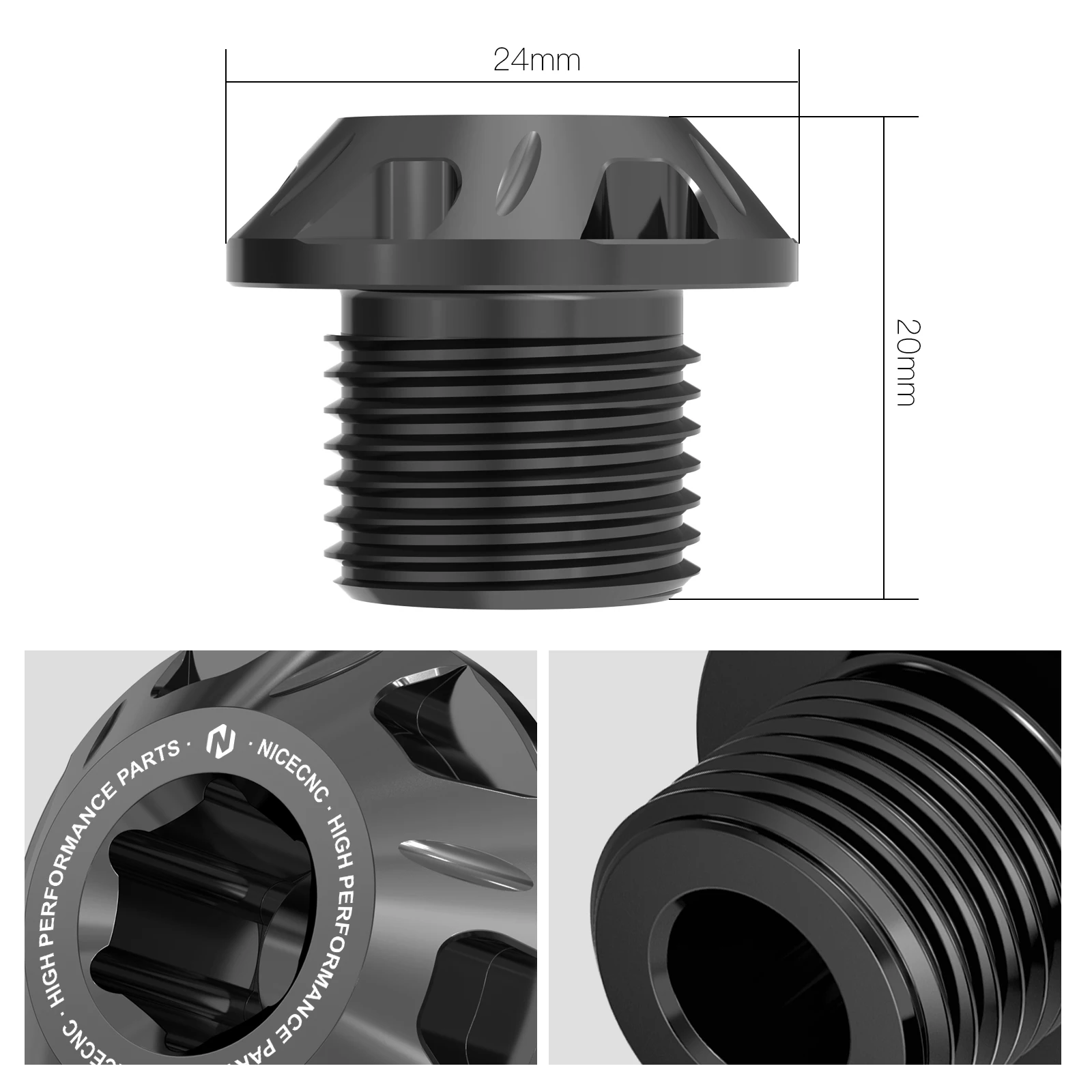 NICECNC For Surron Accessories light bee X S L1E Segway X160 X260 Front Wheel Axle Bolt Nut Sur ron Parts Electric Dirt Bike