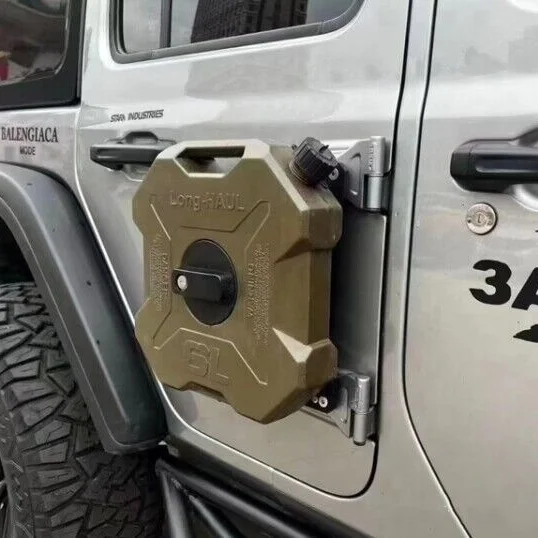 측면 도어 연료통 브래킷 포함 야외 자동차 액세서리