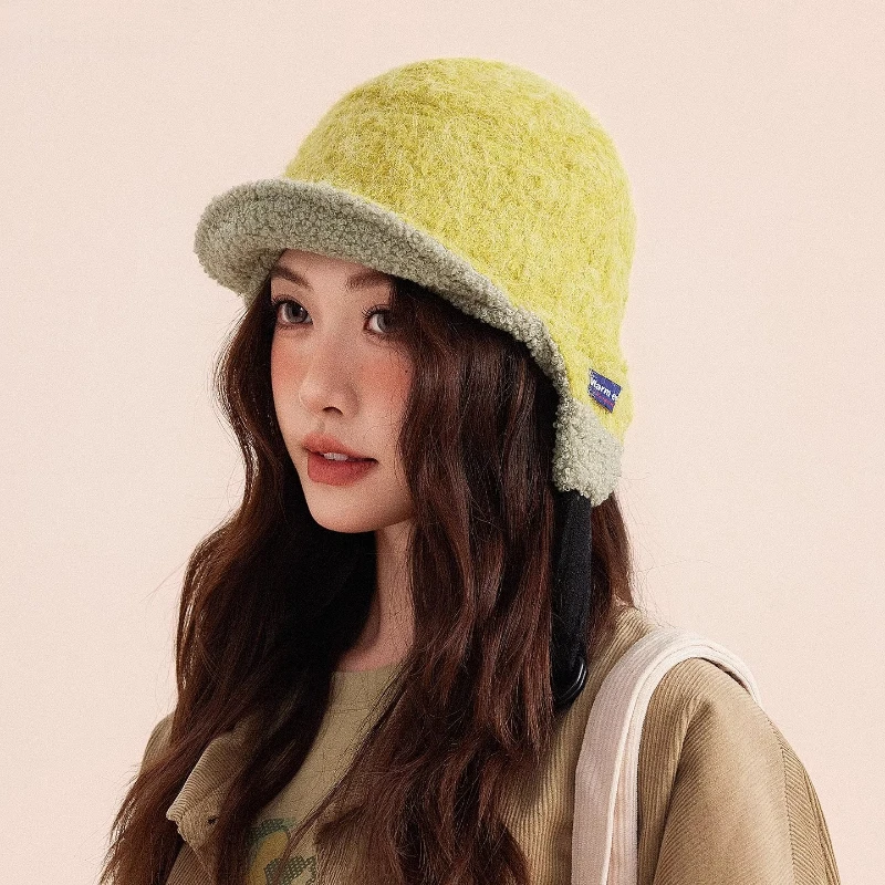 Nuevas gorras de piloto Retro a juego de colores a la moda para hombres y mujeres, invierno, conducción al aire libre, protección cálida para los oídos, sombrero de bombardero de felpa para ocio