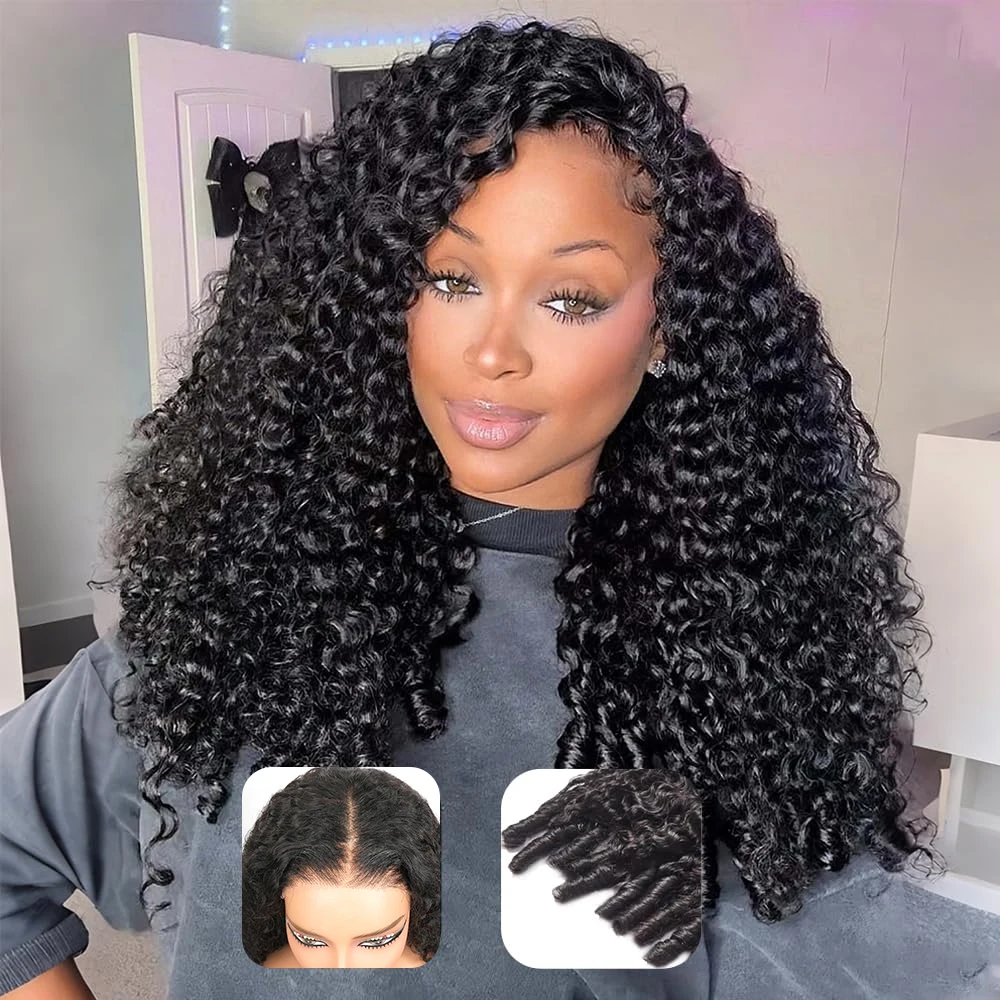 

Парик из натуральных волос с кудрями в бирманском стиле, плотность 220, без клея, с спиральными концами, HD-кружево 7x6, предварительно выщипанные волосы, фронтальный парик 13x6 для женщин