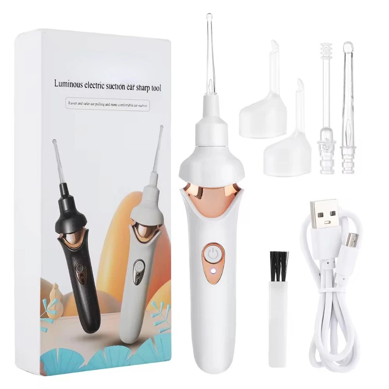 Smart Electric Rechargeable Kids Baby Ear Cleaner Spoon Remover Tool Electric Wax for Children