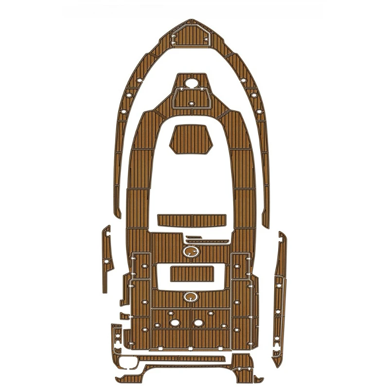 2006 Boston Whaler Outrage 37 Yacht Boat EVA Teak Flooring