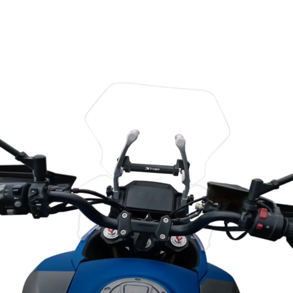 Fit For CFMOTO 650MT 2017 2018 2019 2020 2021 2022 650 MT Motorcycle Aluminum Navigation Bracket Phone Holder GPS Plate Support