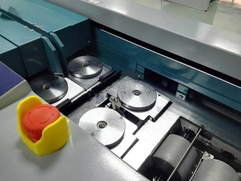 767HC A3 Notebook Glue Binder Perfect Binding Machine with Side Glue and Three Rollers Glue System