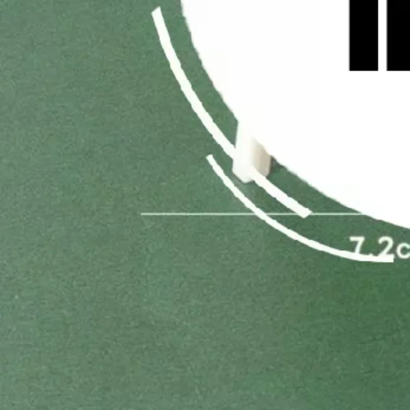 1 قطعة دمية مصغرة الأبيض طاولة مستديرة نموذج محاكاة زخرفة الأثاث DIY بها بنفسك اكسسوارات اللعب #1