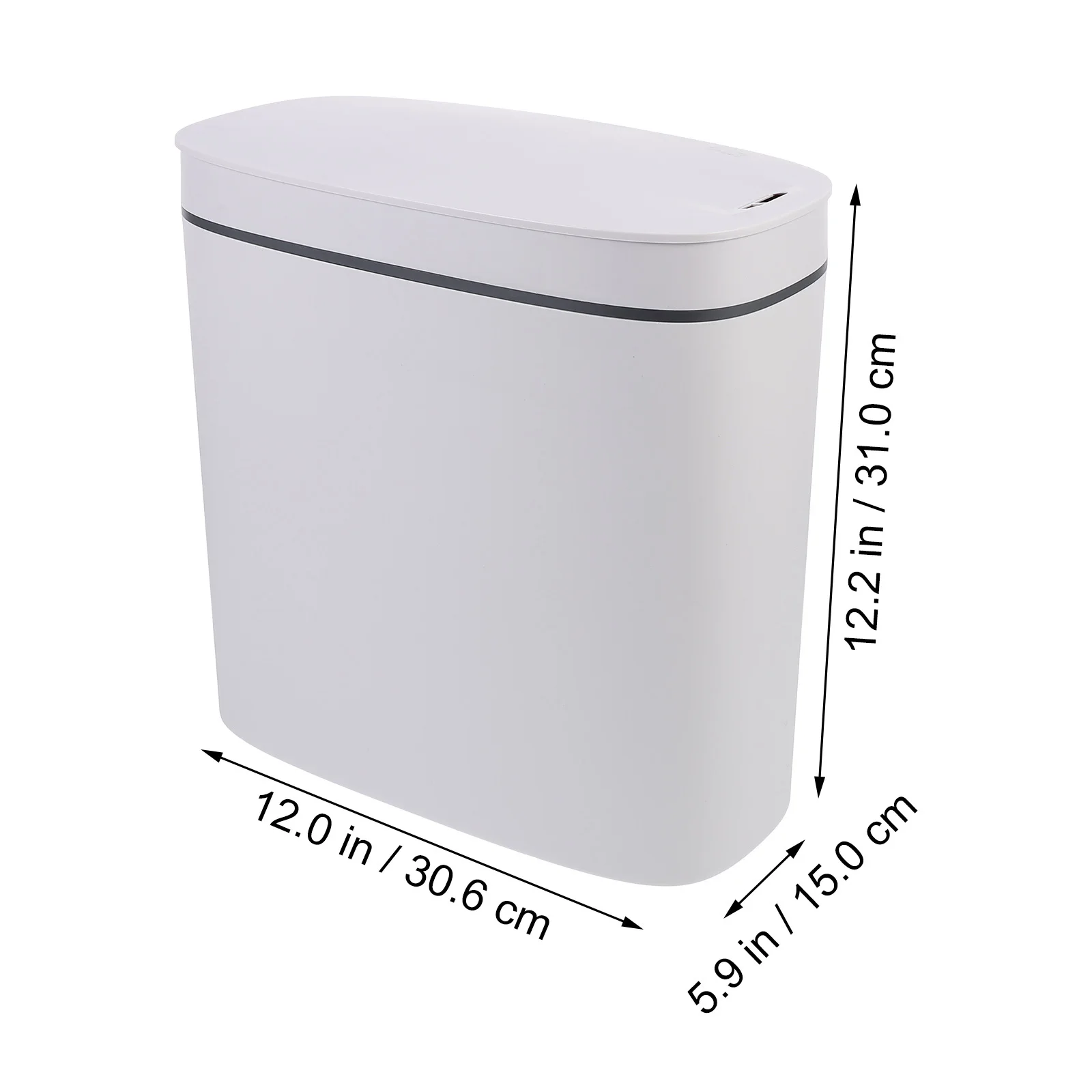 Smart Sensor Trash Can Large Capacity Usb Charging Automatic Intelligent Waste Bin For Kitchen Bathroom Rechargeable
