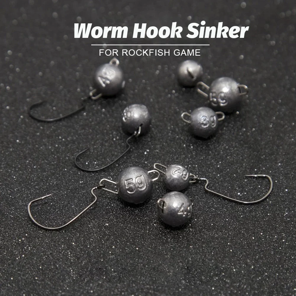 Jig Head Bola Giratoria – Plomos para Pesca Profunda en Roca - imagen 3