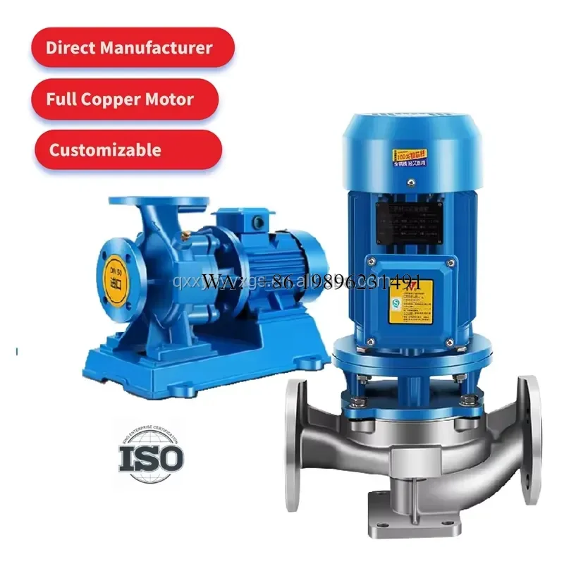 Wmwmnu for 1hp 1.5hp 6.5hp 700hp 3inch 4inch Monoblock Motor Engine High Pressure Large Flow Stainless Steel Surface
