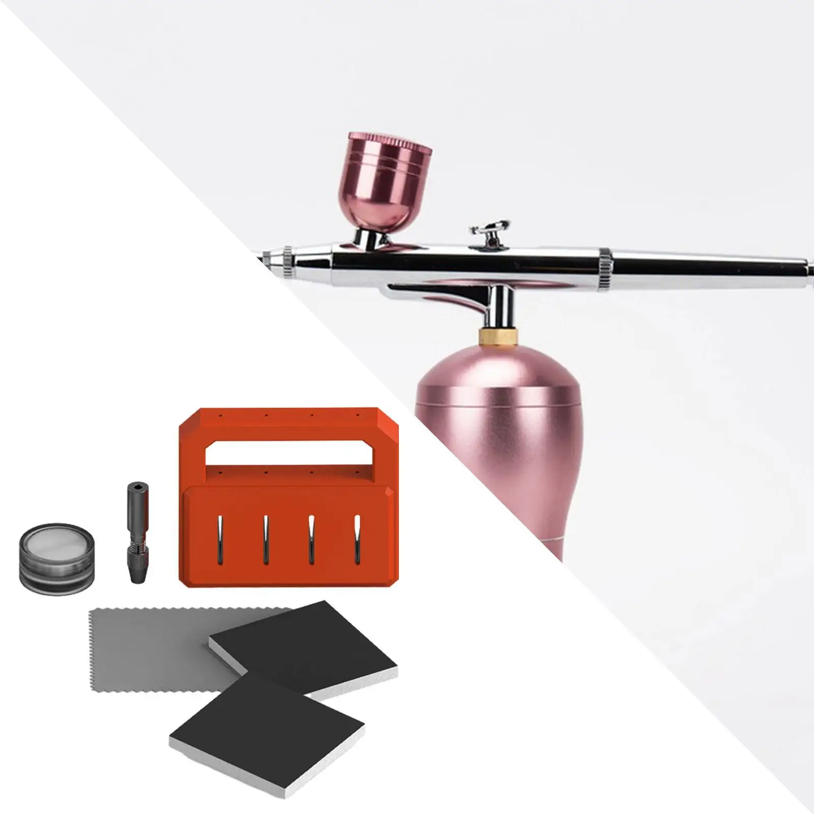 Airbrush Accessories Nozzle Repair Kit Irrigation Set Model Tools Spray Gun Nozzle Repair Kit T007 As Shown