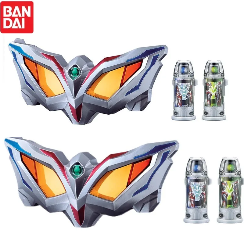 

Bandai Original Ultraman Geed Alpha Beta Ultraman Zero Glasses Anime Action Figures Toys Kids Gifts Collectible Model Ornaments