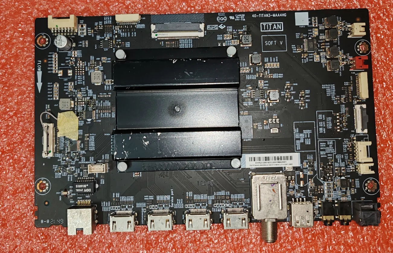 

40-TITAN3-MAA4HG LED TV motherboard, physical photo, tested well