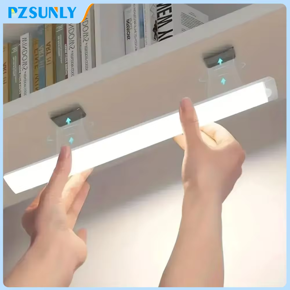 LED Motion Sensor Light Wireless LED Night Light Type C Rechargeable Light Cabinet Wardrobe Lamp Staircase Backlight For Kitchen Похожие на AliExpress