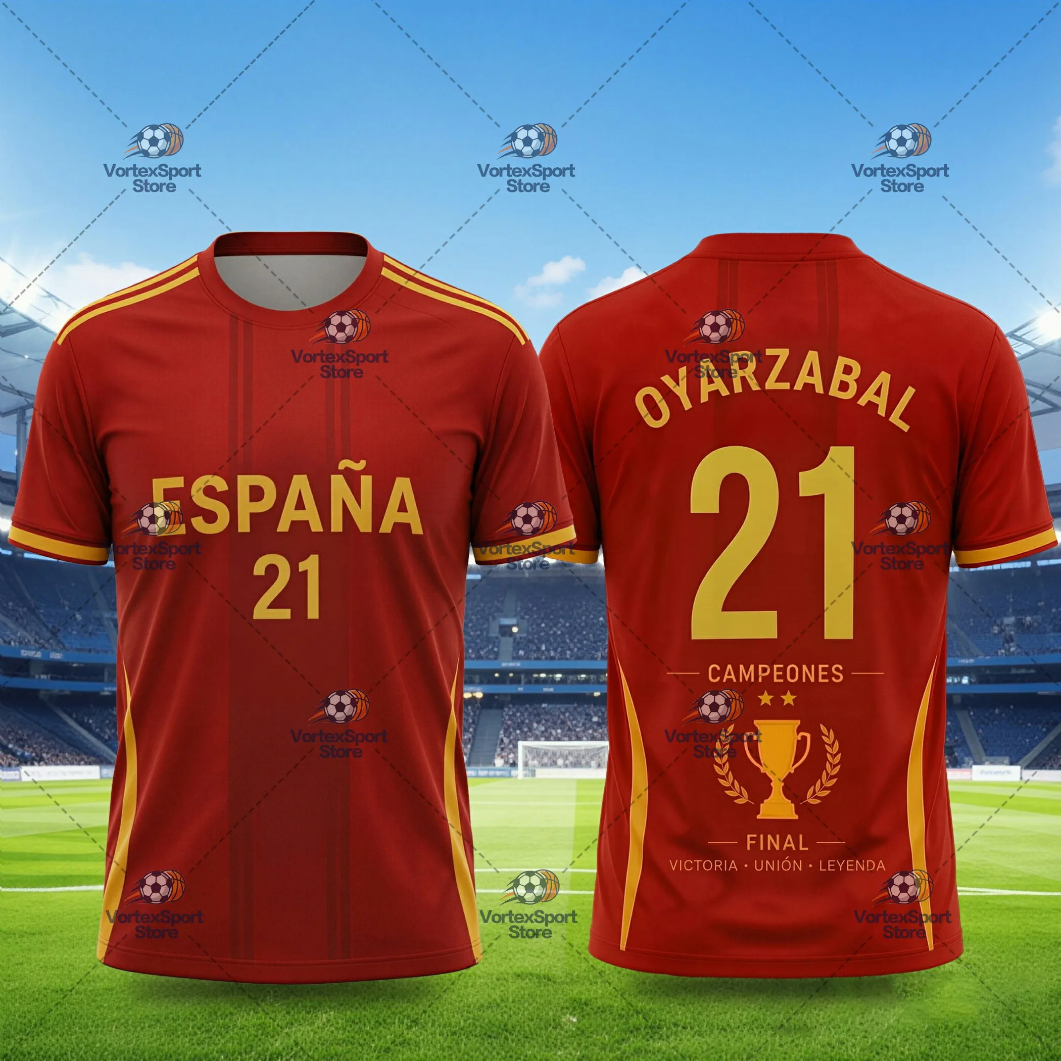 Yamal 2026 Nr. 19 Fußball Schnelltrocknendes T-Shirt Eltern-Kind Kurzarm Rundhals Spanien Fußballmeisterschaft Feier-Trikot – Detail 10