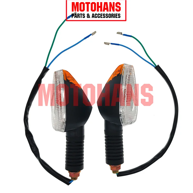 HM19050122  2PC MOTORCYCLE INDICATOR FLASHING LIGHTS TURN SIGNAL LIGHT 12V IP68 FOR AKT TT125 TT150 XM180 XM150