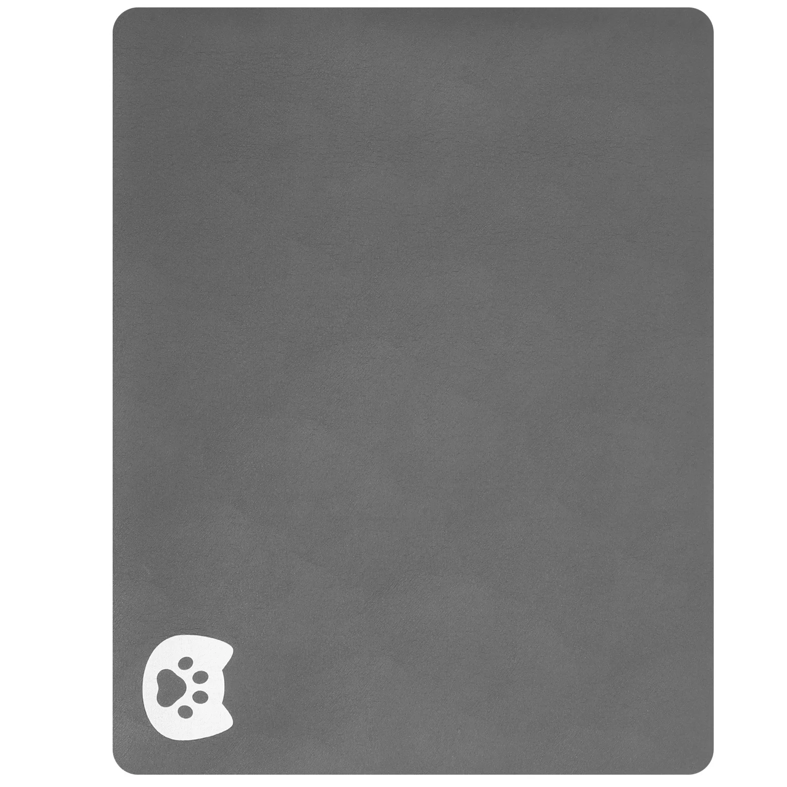 

Sturdy Pet Feeding Mat Absorbent Quick Drying Floor Protection for Messy Eaters Dog Cat Food Placemat Pet Feeding Mat