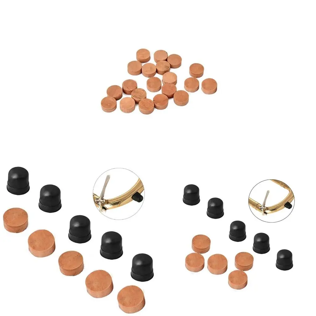 Q39E Trombone Water Spit Value Cork Pad Performances Accessory Repairing Cork Pad