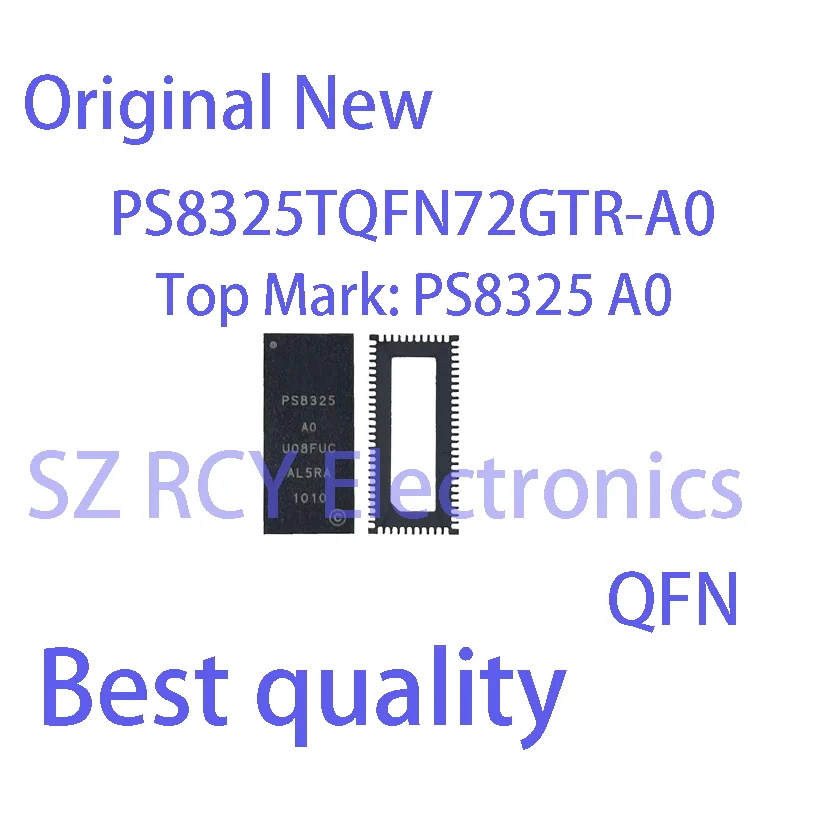 

(2 PCS)NEW PS8325TQFN72GTR-A0 PS8325 A0 QFN Chipset