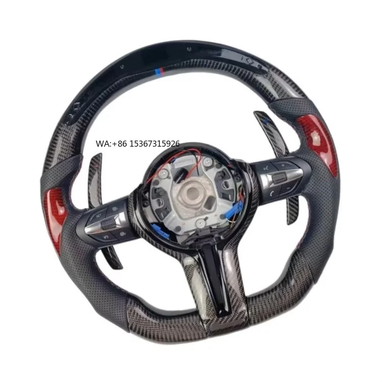 

Customized LED Carbon Fiber Steering Wheel, Suitable