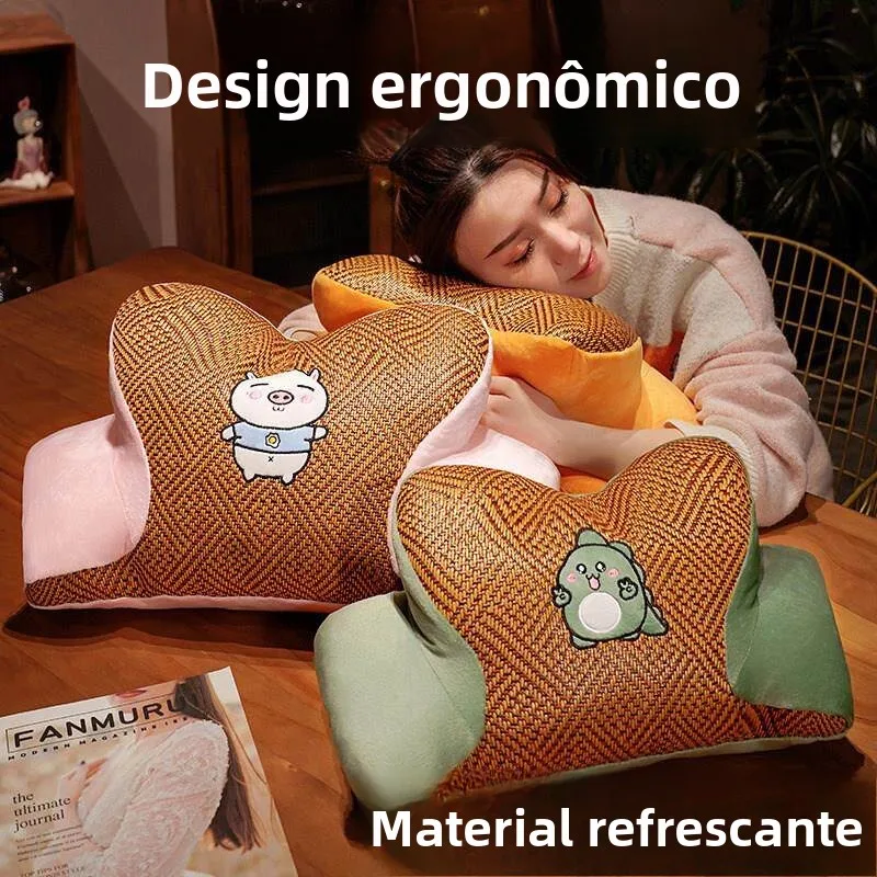 nap-pillow-for-children-students-desk-nap-pillow-cool-mat-side-sleeping-pillow-leisure-soft-cushion-universal-for-everyone