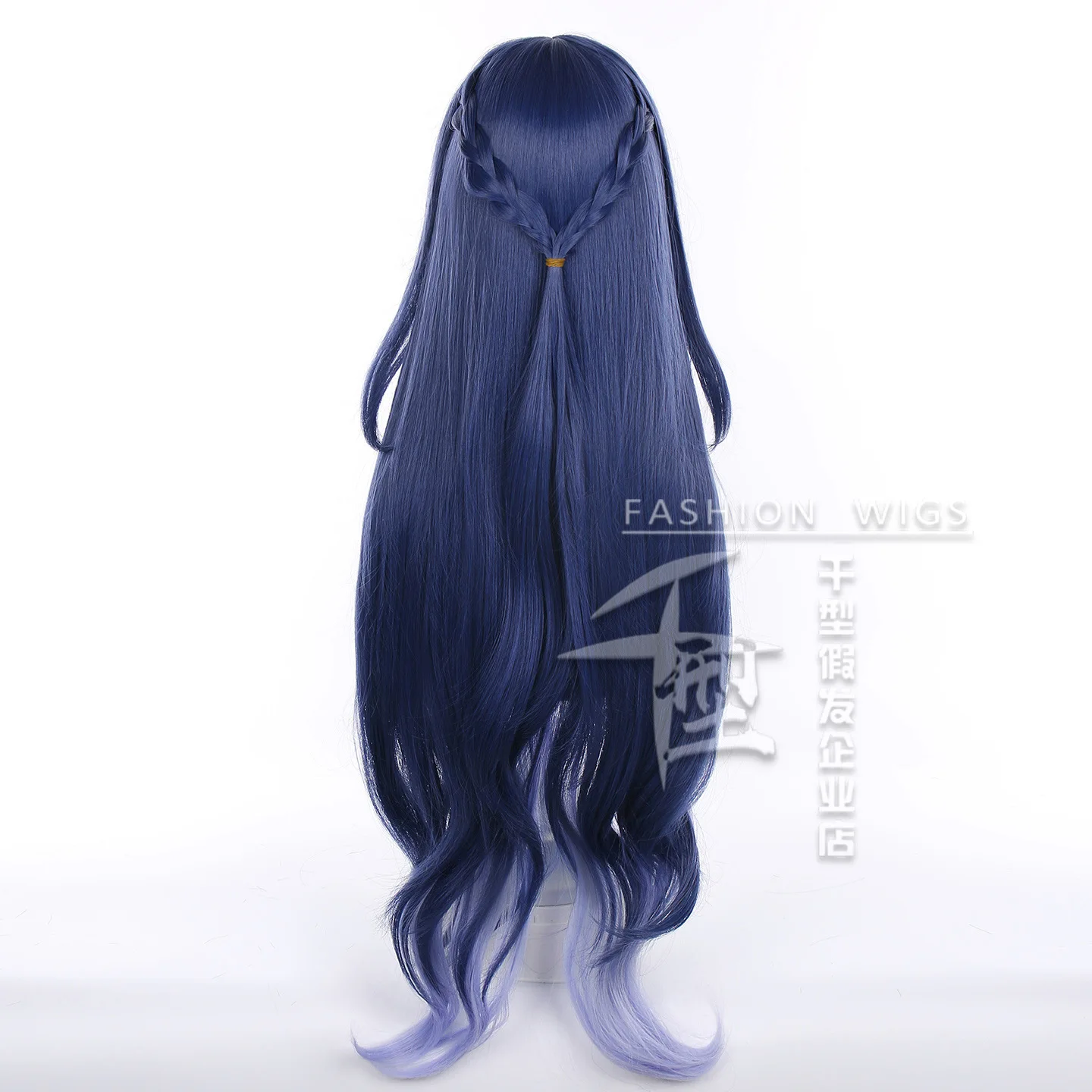 Pelucas de Cosplay de Lauma para mujer, peluca de Cosplay Genshin Impact de Halloween de 85cm de largo, pelo sintético resistente al calor, peluca de fiesta Lauma + gorro de peluca