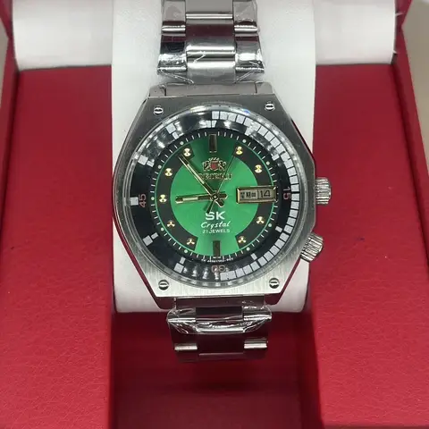 DFDG Mechanical Orient Watch All Men's Mechanical Watch Night Light Display Waterproof Automatic Mechanical Watch