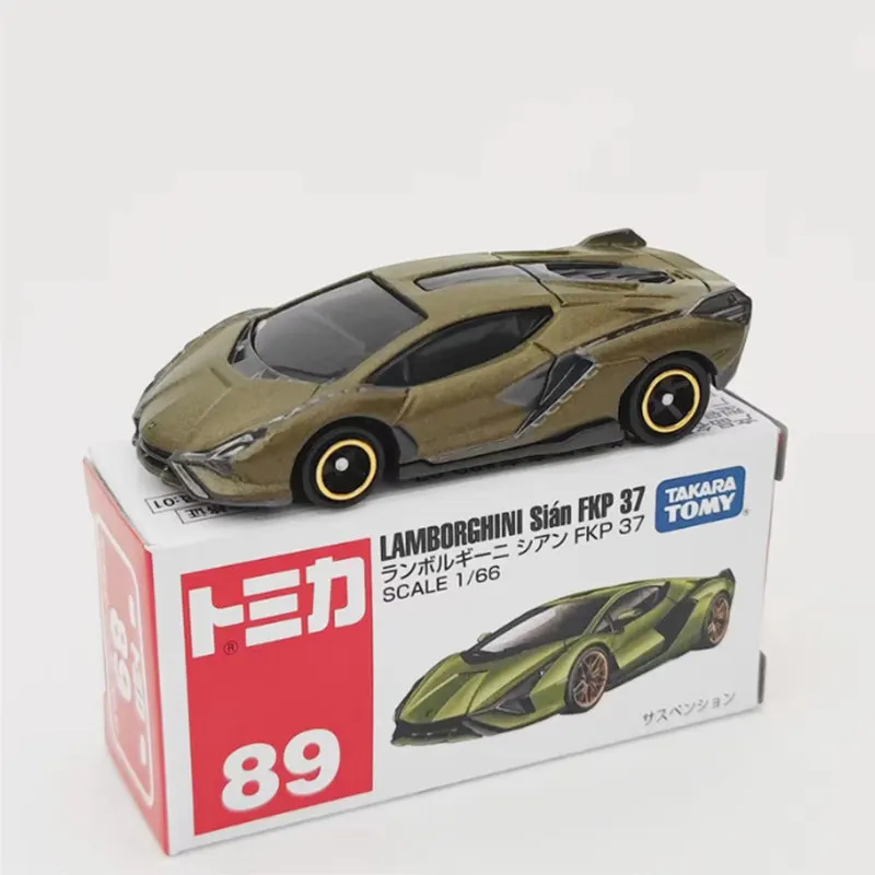 Takara Tomy-Lamborghini STO Countach Miura LP700-4 Alloy Modelo de Carro Esportivo, Brinquedo fundido, Carro de corrida, Escala Miniatura, Presente Kids