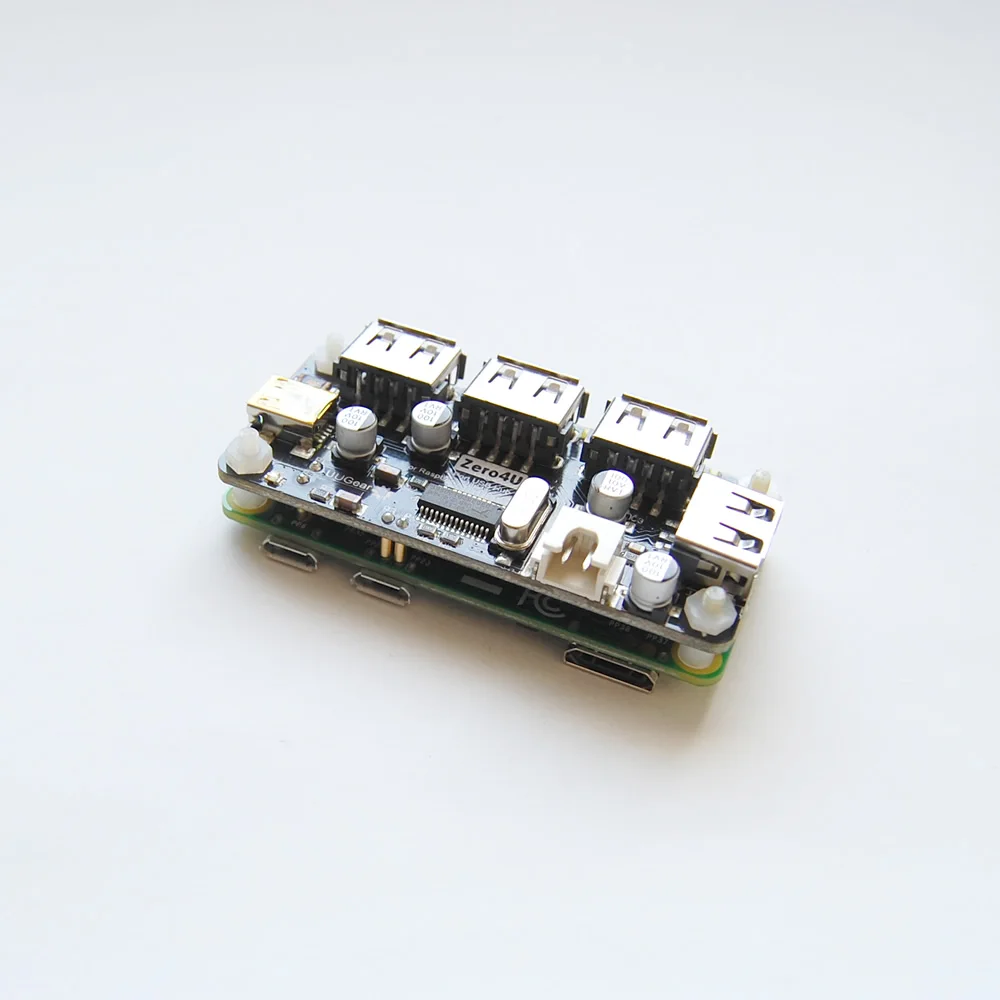 ZERO4U: HUB USB de 4 puertos para RASPBERRY PI ZERO (V1.3 y W)