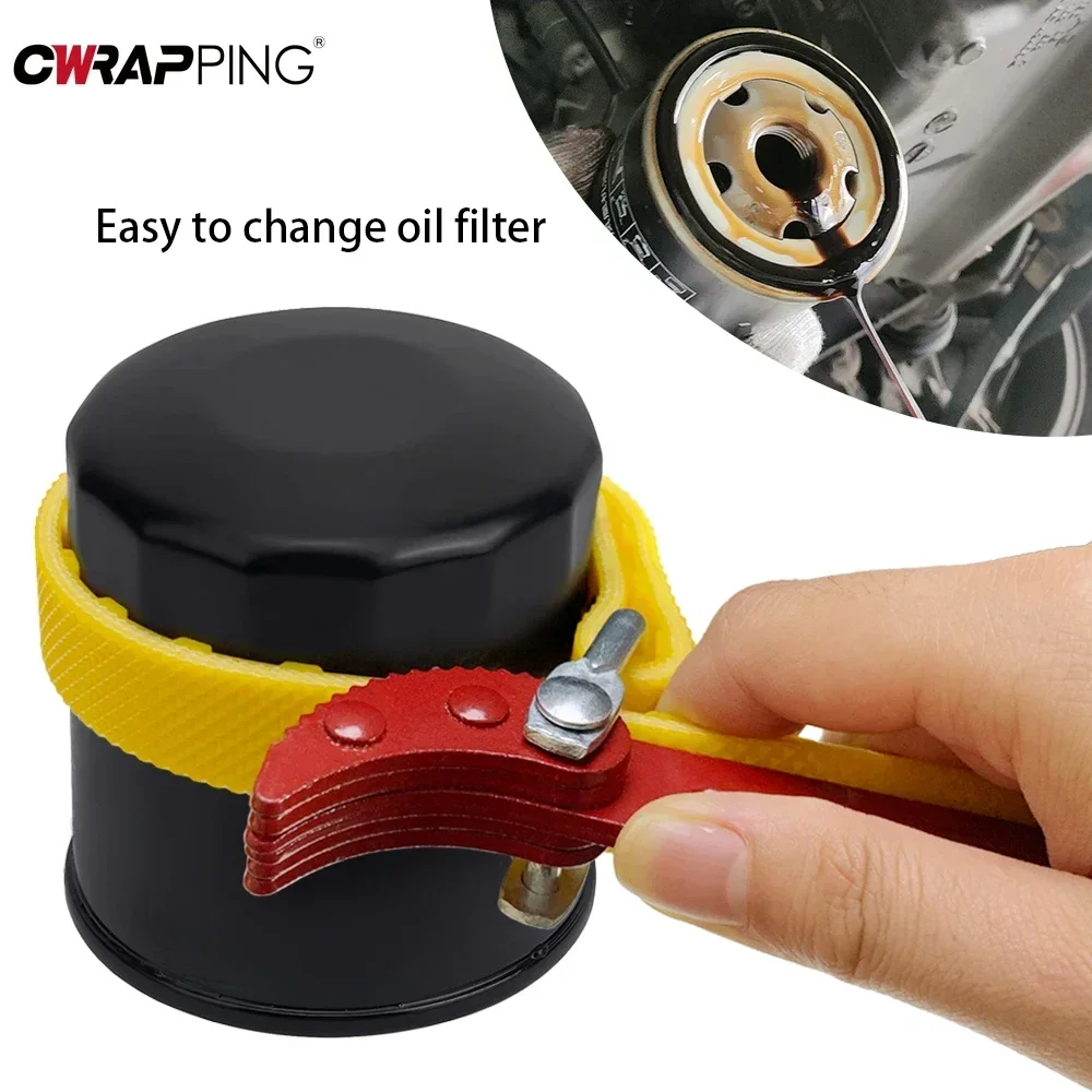 Bell for Car Accessories and Customization Disassembly Tool for Repair Freewheel Oil Belt Wrench Opener Puller Filter Extractor