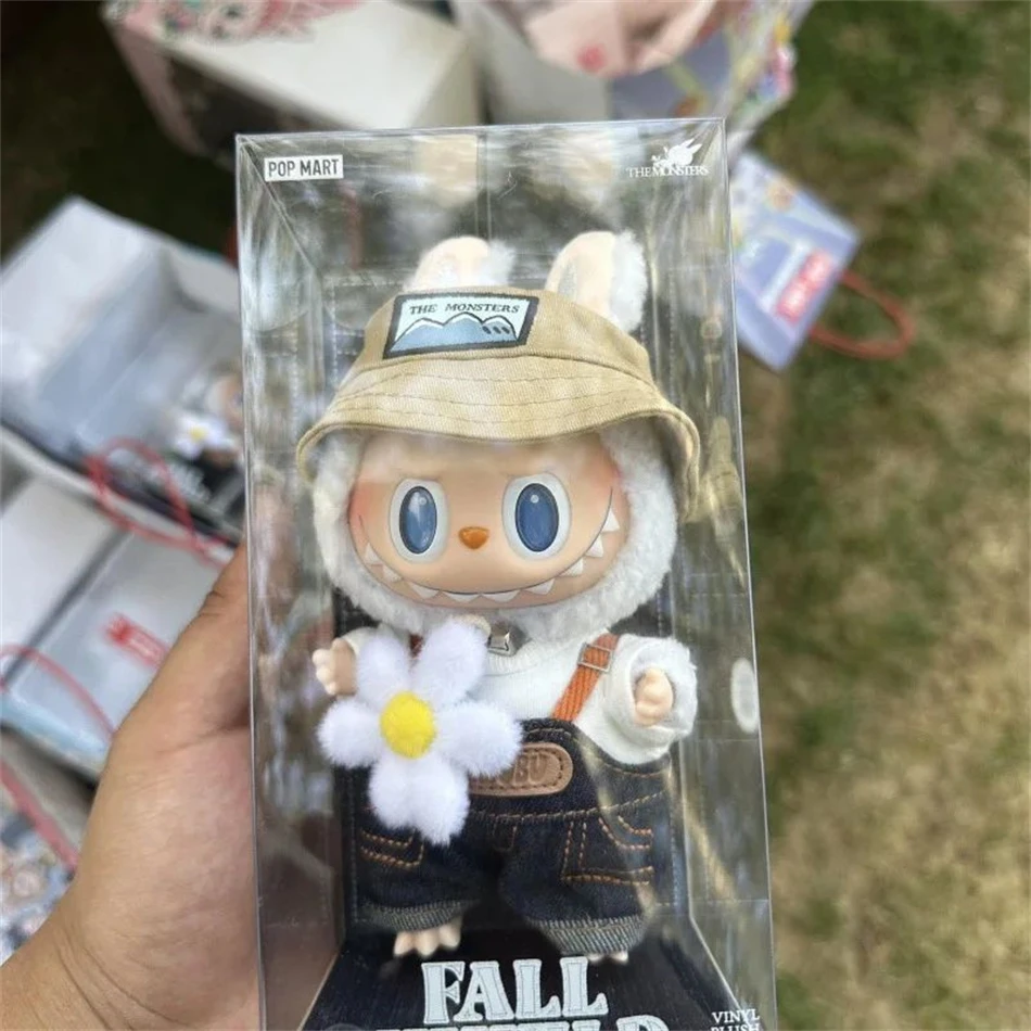 High Quality Labubu Replica The Monsters Wild Spring At Home Mystery Box Doll Kawaii Labubu Keyring Christmas Gift Kids Toys image 5