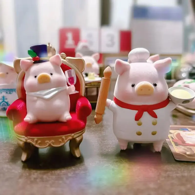 

Фигурка аниме «Слипая коробка» Lulu The Piggy Pigchelin Restaurant Mystery Box милая коллекционная фигурка Рождественский подарок для партнера