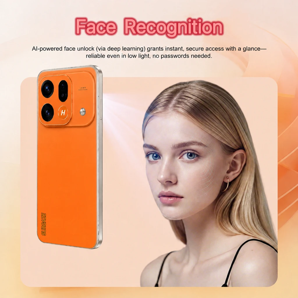 SURGAZE High-Performance X9S Pro Smartphone 16GB+1TB Android15 5000mAh 6.9-inch 5G Dual SIM Global Version Mobile Phone Arrival