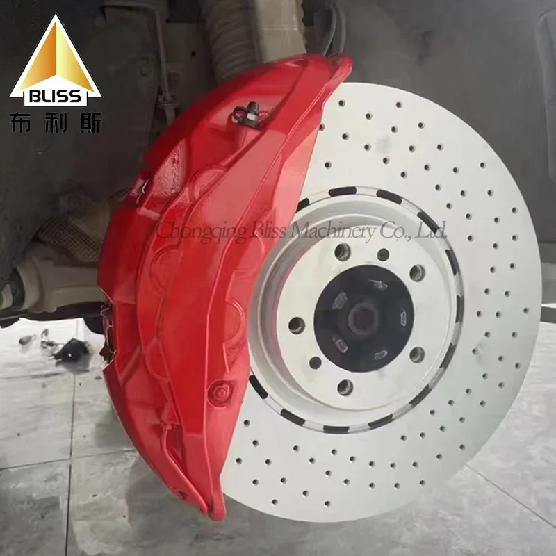 Spare Parts Racing Brake Caliper Ten Big Brake Kit 10 Pistons Pot 10N Modified Brake Caliper For Porsche Cayenne Taycan Paramera