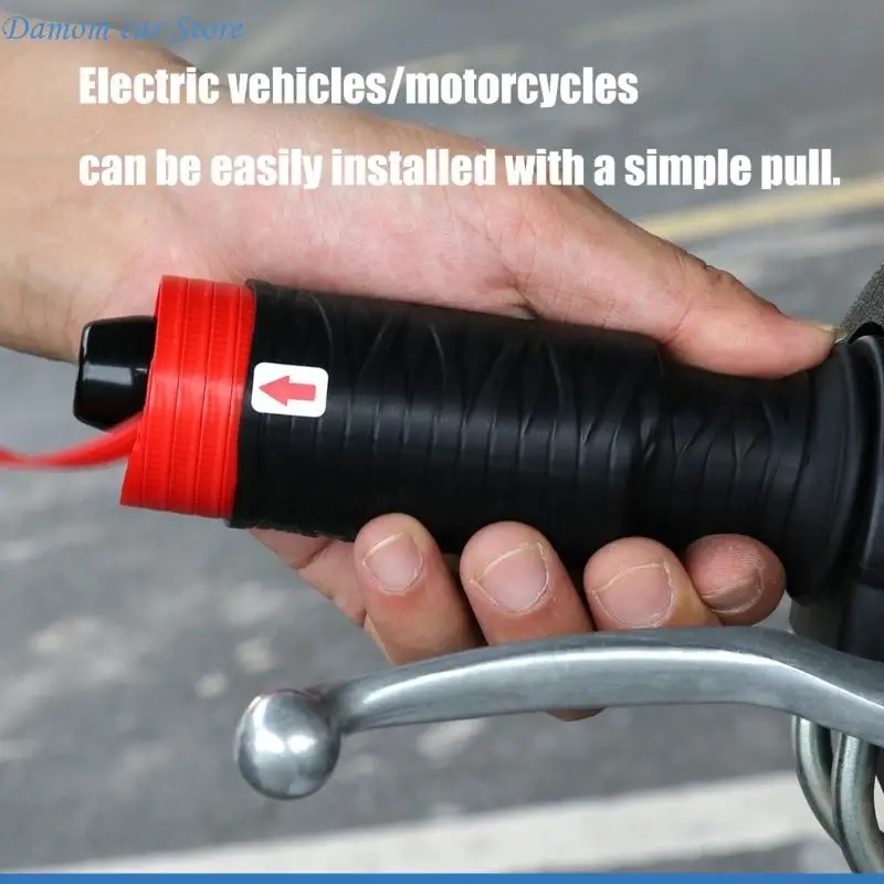 A2UC Global Motorbike Handlebars Holds Against Slip Elastomer Cover Ergonomic Plan For Strengthened Safety Ease