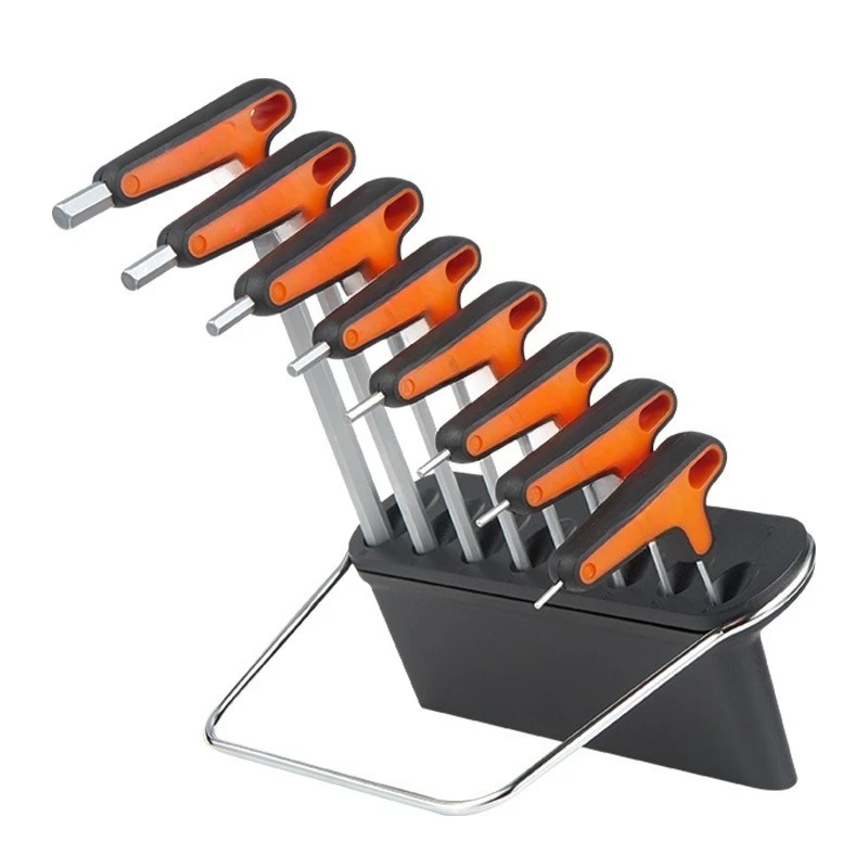 Bicycle hexagonal wrench combination repair tool T/Y repair set TB-76160