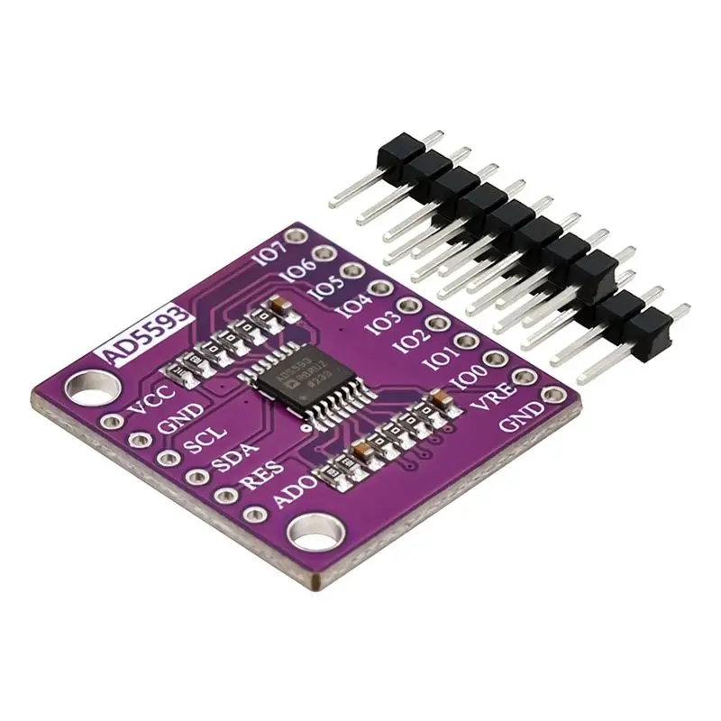 RISE-8-Channel AD5593 Converter ADC/DAC Configurable 12-Bit Analog-To-Digital Converter AD5593 Converter