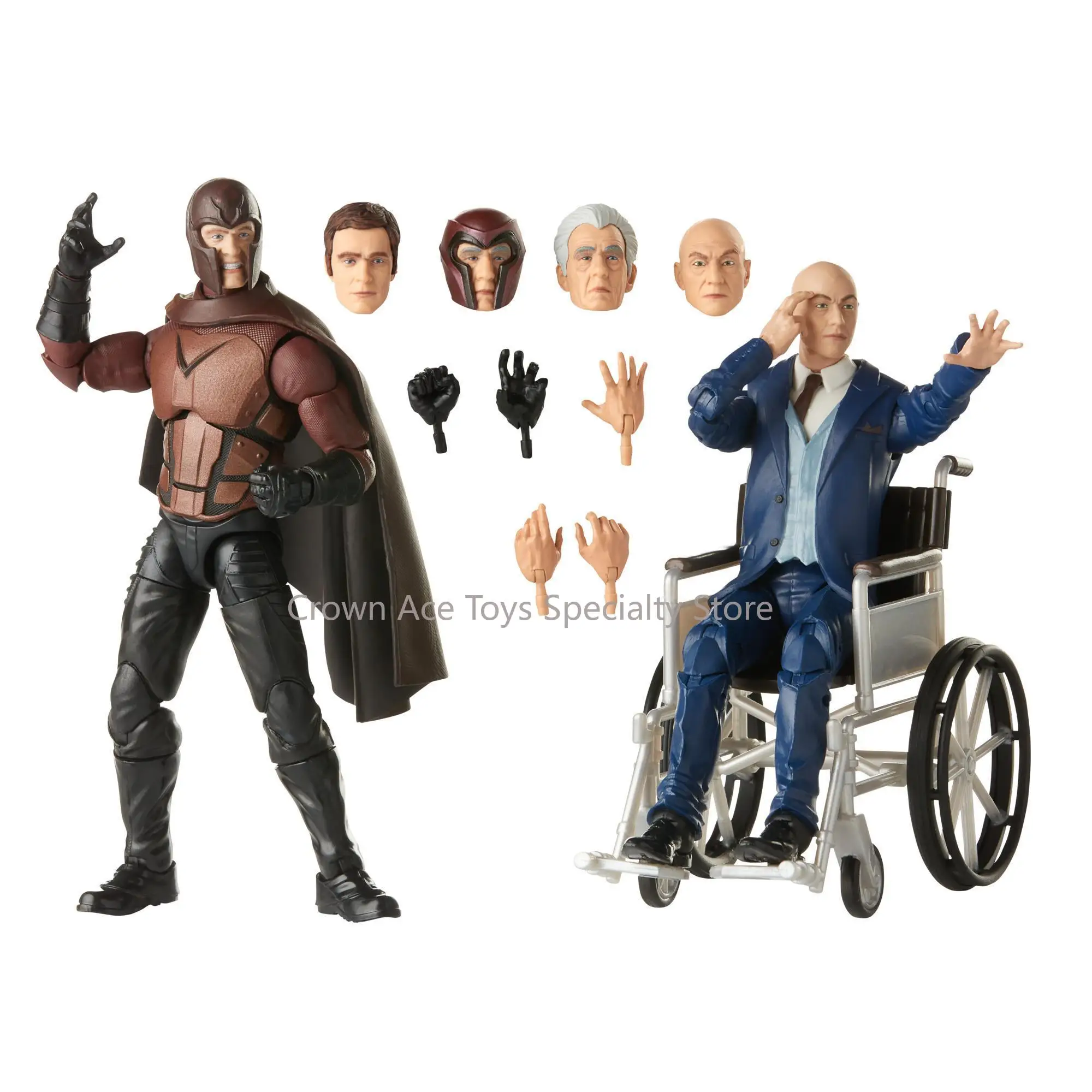 Hasbro Marvel Legends X-Men 20th Anniversary Boxed Wolverine Mystique Magneto Professor X Premium Collectible Action Figure Toys