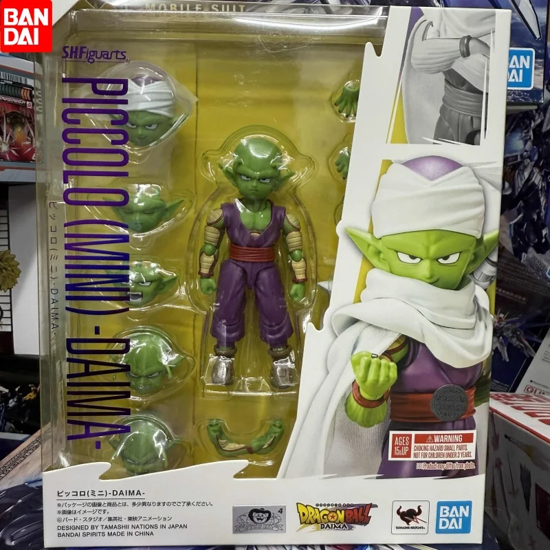 Bandai S.H.Figuarts Dragon Ball Daima Piccolo Mini 1/12 Action Doll Collectible Anime Figure Model Toy Birthday Gifts