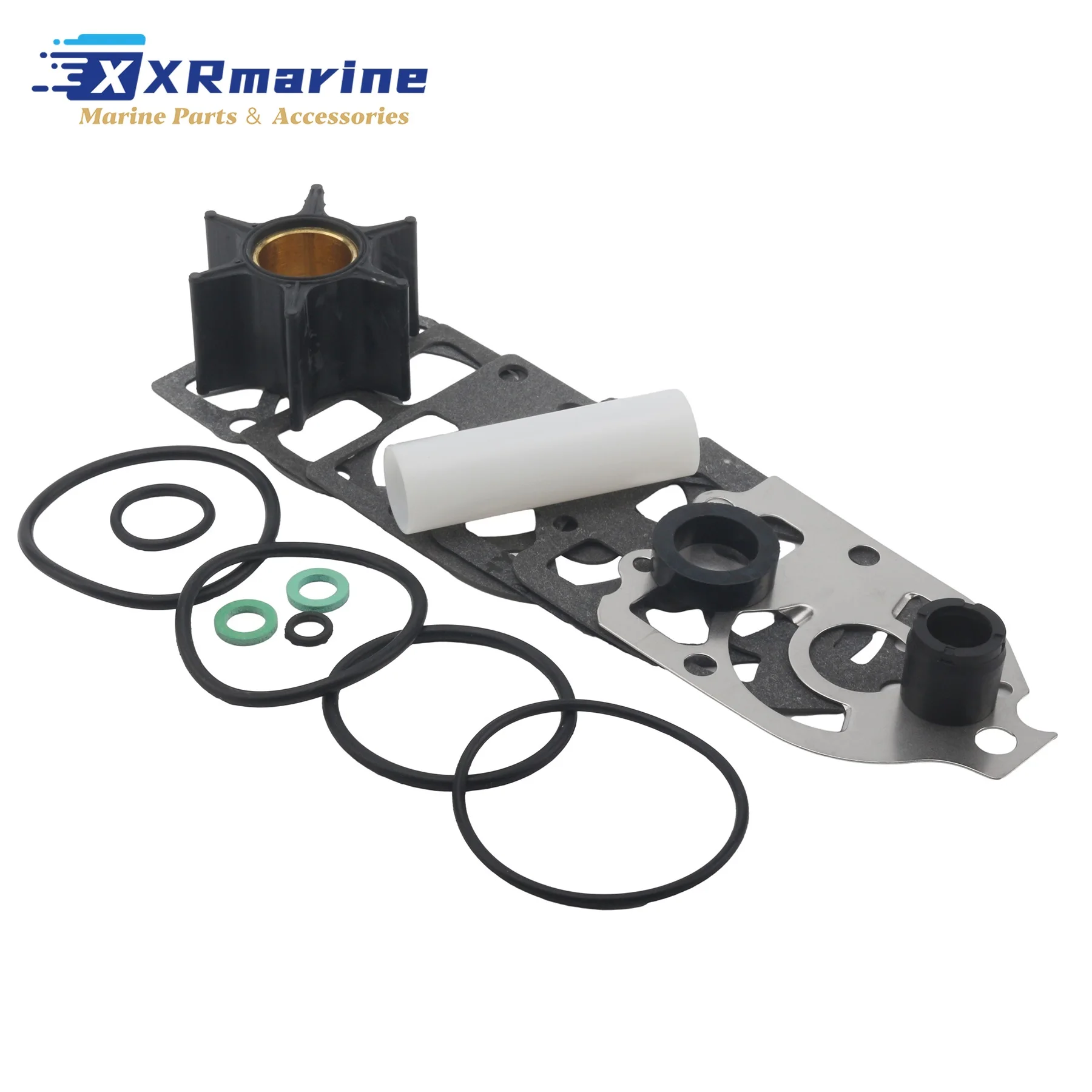 

Water Pump Impeller Rebuild Kit Compatible with Mercury 65 To 220 HP Outboard Motors Sierra 18-3217 18-3517 Mallory 9-48311